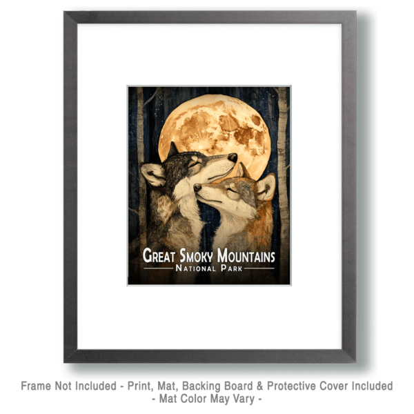 Great Smoky Mountains - Wolf Love Affair Art