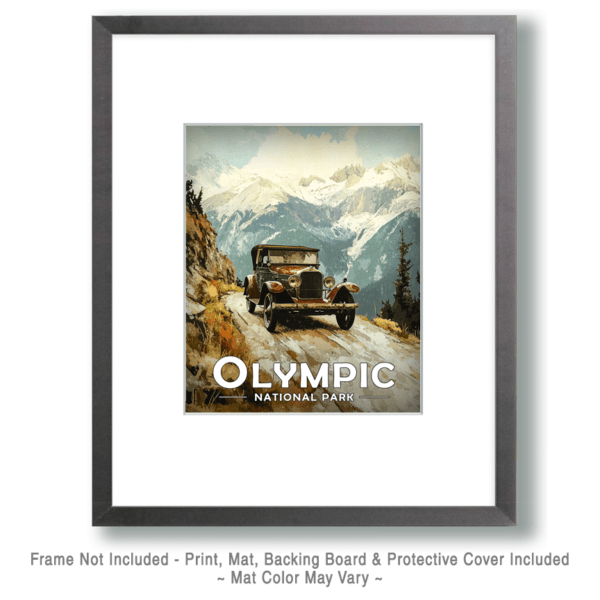 Olympic National Park - High Mountain Ride Art