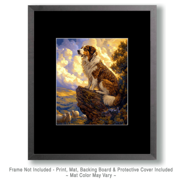 Noble Australian Shepherd Art