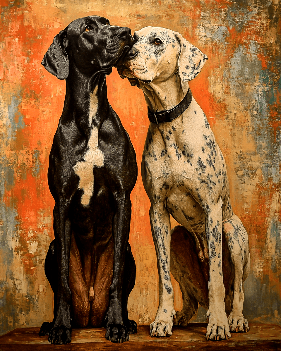 Great Dane Pair