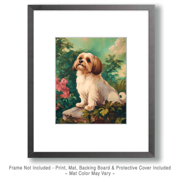 The Majestic Shih Tzu Art