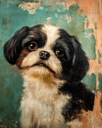 Vintage Shih Tzu