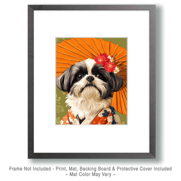 Sakura the Shih Tzu Art