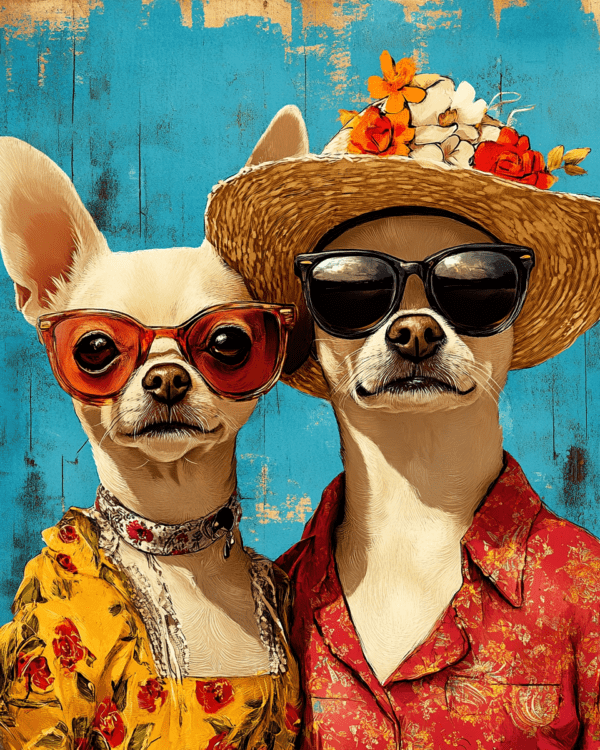 Cool Chihuahua Couple