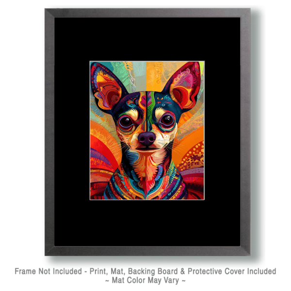 Abstract Chihuahua Art