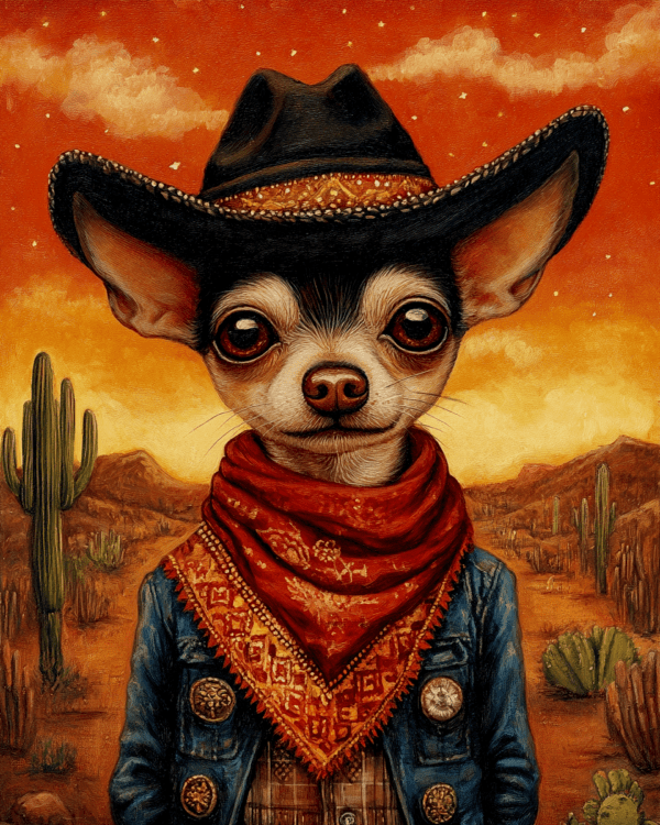 Chihuahua Vaquero