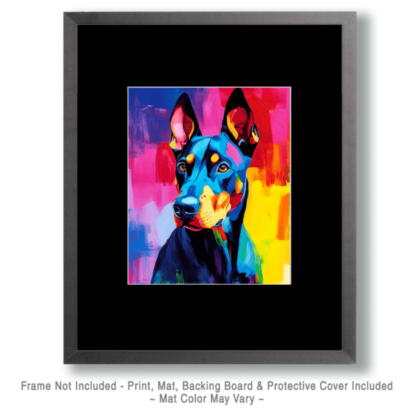 Pop Art Doberman Pinscher Art