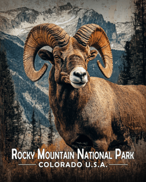 Rocky Mountain National Park - Bighorn Ram