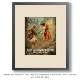 Rocky Mountain National Park - Fairy Gives Directions Art