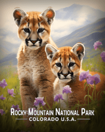 Rocky Mountain National Park - Mountain Lion Kittens