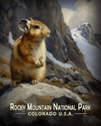 Rocky Mountain National Park - Alert Pika