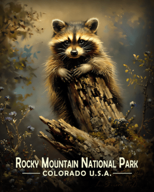 Rocky Mountain National Park - Raccoon Kit