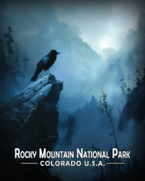 Rocky Mountain National Park - Lone Raven