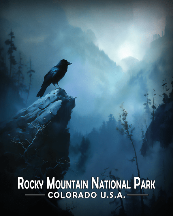 Rocky Mountain National Park - Lone Raven