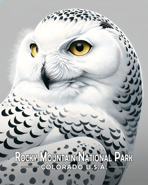 Rocky Mountain National Park - Snowy Owl