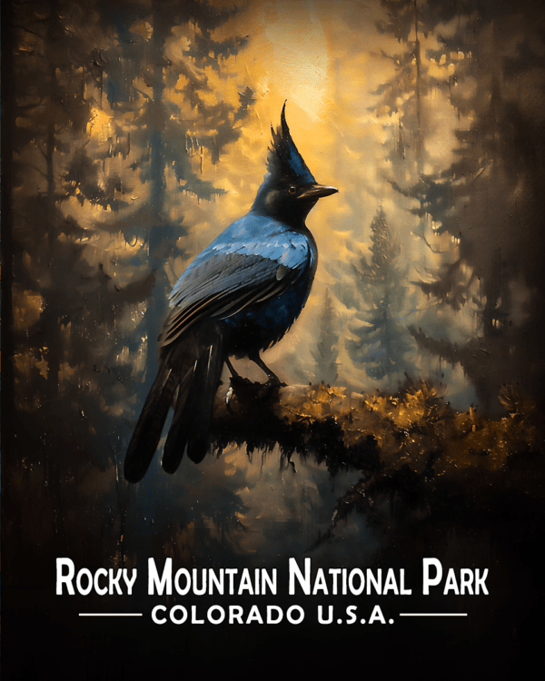 Rocky Mountain National Park - Steller Jay