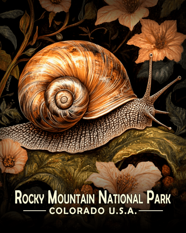 Rocky Mountain National Park - Woodland Snail