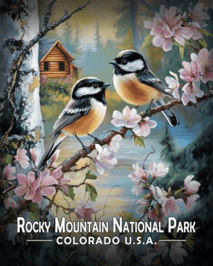 Rocky Mountain National Park - Chickadees