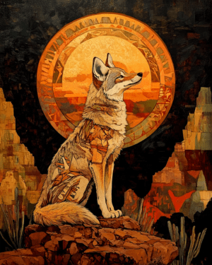 Full Moon Coyote