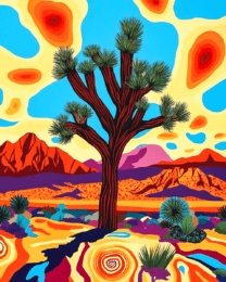 Abstract Joshua Tree