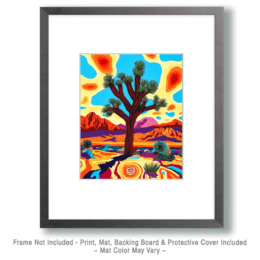 Abstract Joshua Tree Art