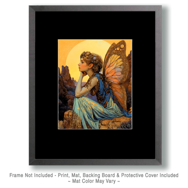 Fairy in Morning Contemplation Art