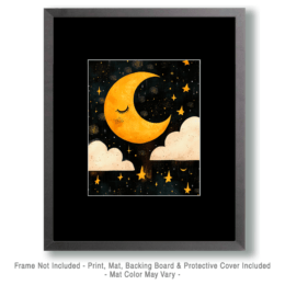 Sleeping Moon Art