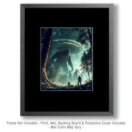 Alien Bigfoot Art