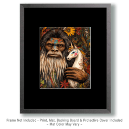 Northwoods Bigfoot with Pet Art