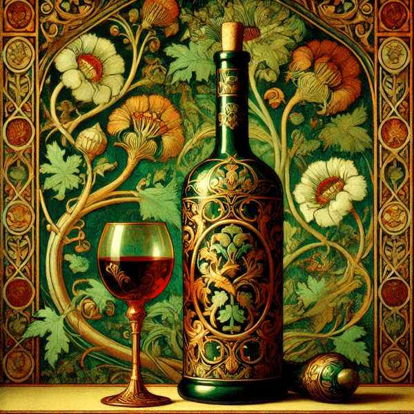 Nouveau Wine Still-Life