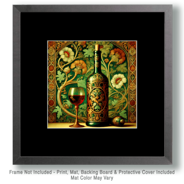 Nouveau Wine Still-Life Art