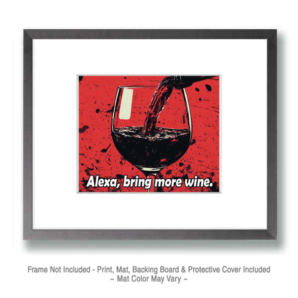 Alexa, Bring More Wine Art