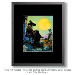 Classic Storybook Witch Art