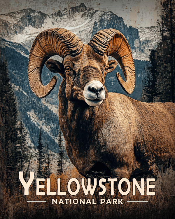 Yellowstone National Park - Bighorn Ram