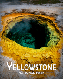 Yellowstone National Park - Hot Spring