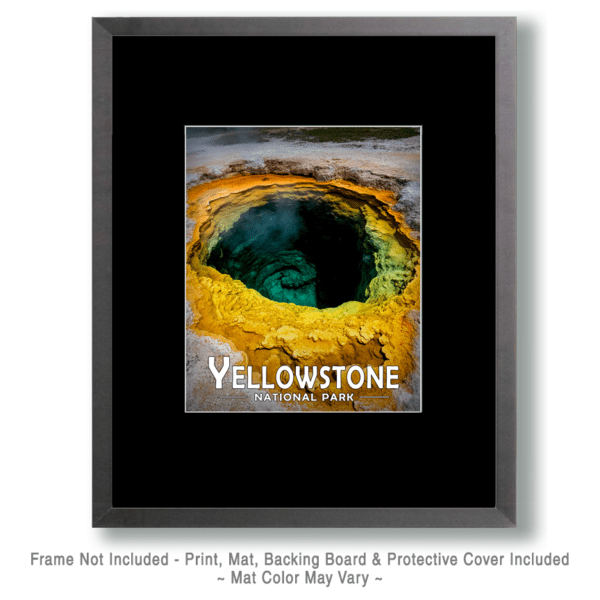 Yellowstone National Park - Hot Spring Art