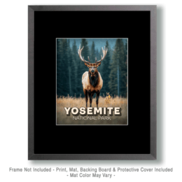 Yosemite National Park - Bull Elk Art
