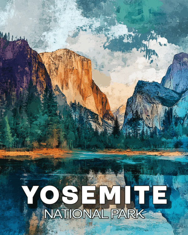 Yosemite National Park - Vertical Landscape