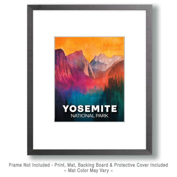 Yosemite National Park -Abstract Landscape Art