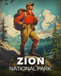 Zion National Park - Vintage Hiker