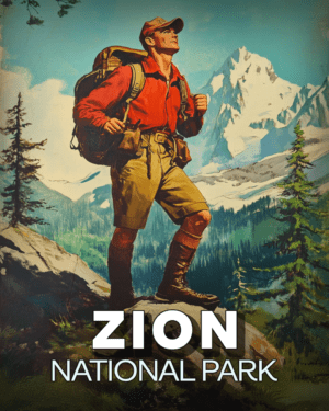 Zion National Park - Vintage Hiker