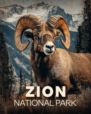 Zion National Park - Bighorn Ram