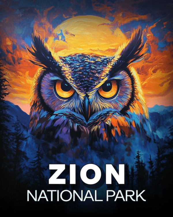 Zion National Park - Midnight Owl