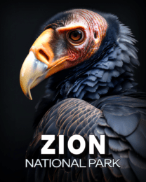 Zion National Park - Vulture Portrait