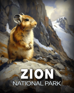 Zion National Park - Alert Pika