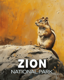 Zion National Park - Chipmunk