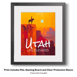 Utah Serigraph art print