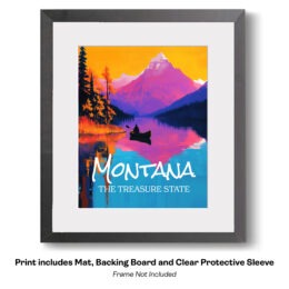 Montana Serigraph art print