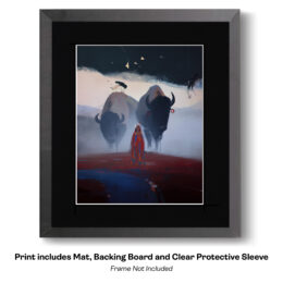 Southwest Bison Dream art print