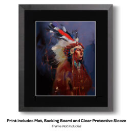 Young Chief art print